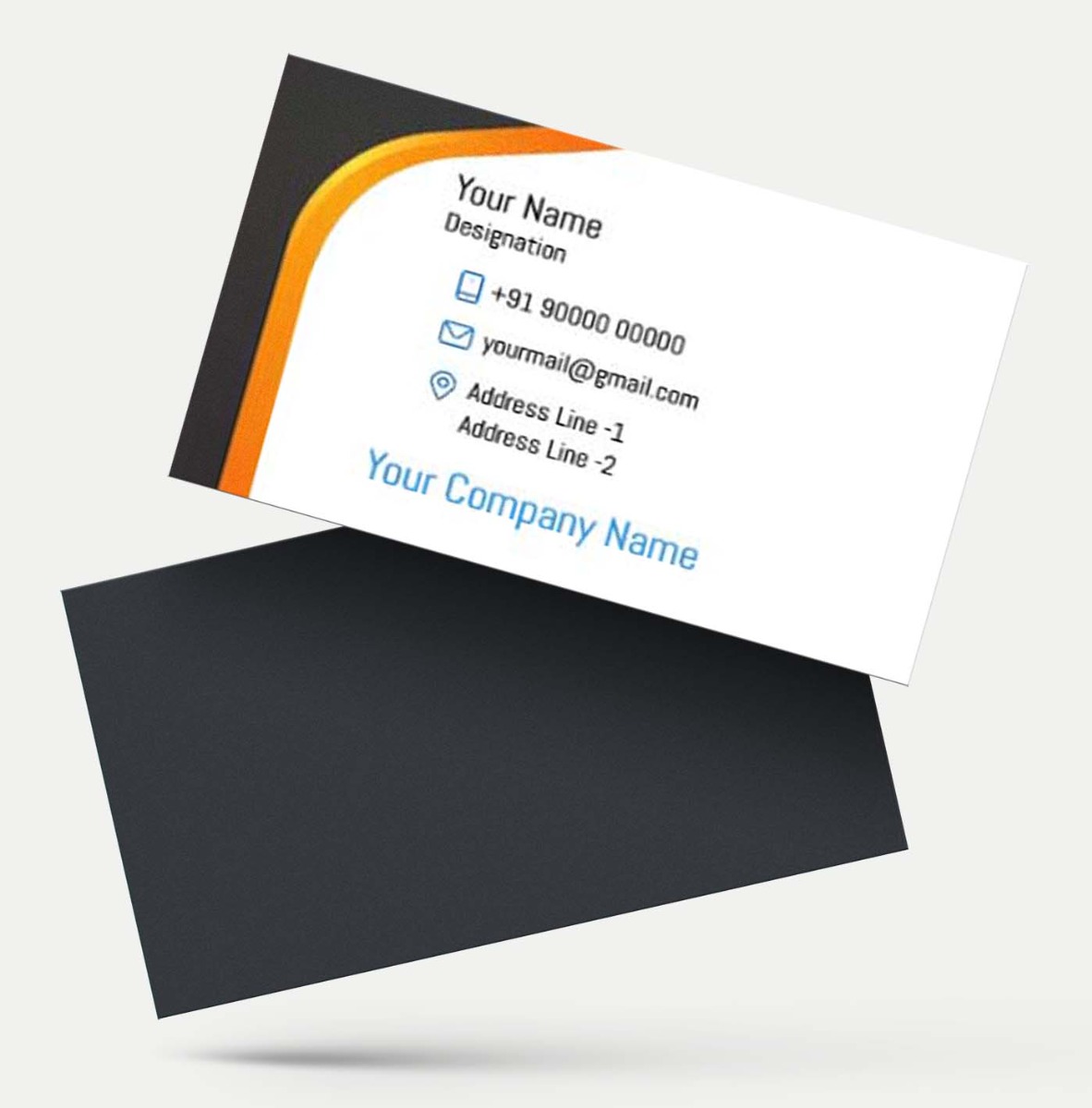 Stylish Real Estate Visiting Card Design