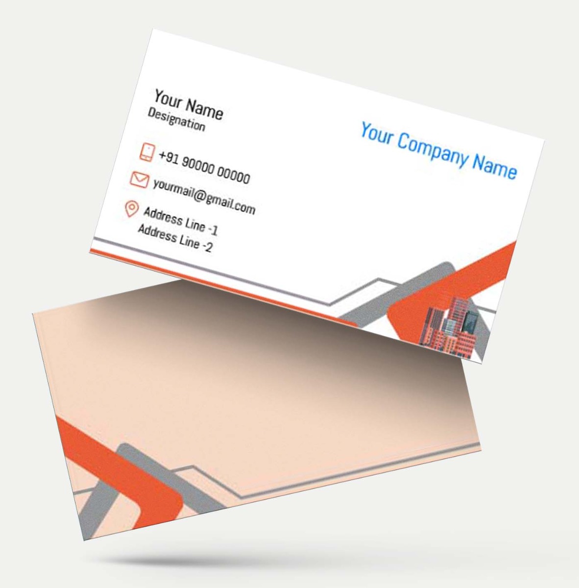 Property Dealer Visiting Card Sample