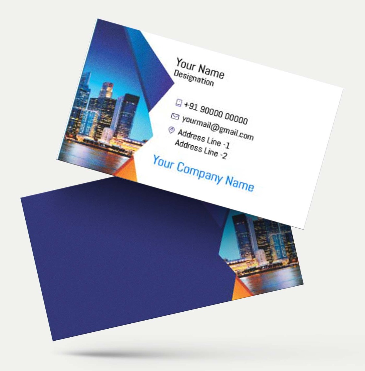 Property Dealer Visiting Card Sample