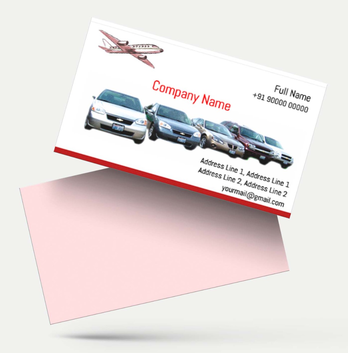 Travels visiting card discount